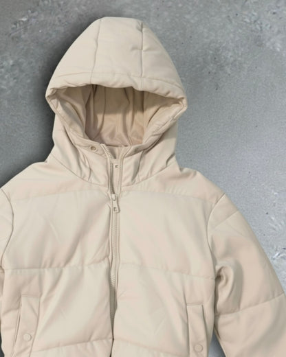 جاكيت جلد بفر Leather Puffer