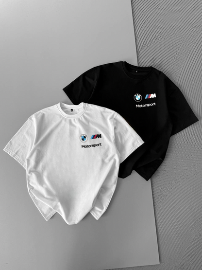 تيشيرت BMW ابيض شبابي بناتي