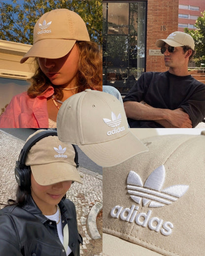 قبعة Adidas حياكة تطريز شبابي بناتي