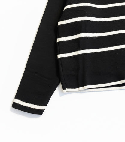 سويتشيرت زارا مخطط ابيض