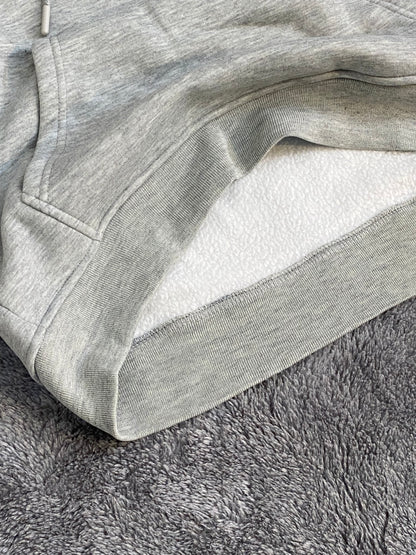 هودي بولو رجالي نسائي رصاصي