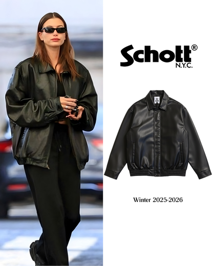 جاكيت نيويورك جلد Schott NYC