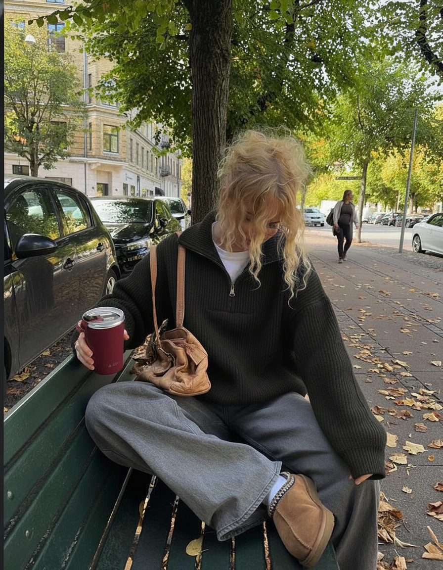 سويتشيرت زارا سحاب