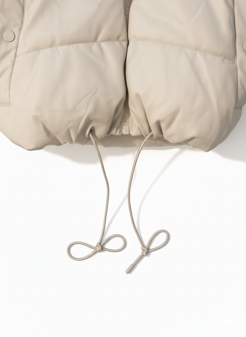 جاكيت جلد بفر Leather Puffer