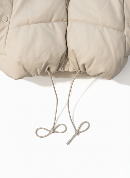 جاكيت جلد بفر Leather Puffer