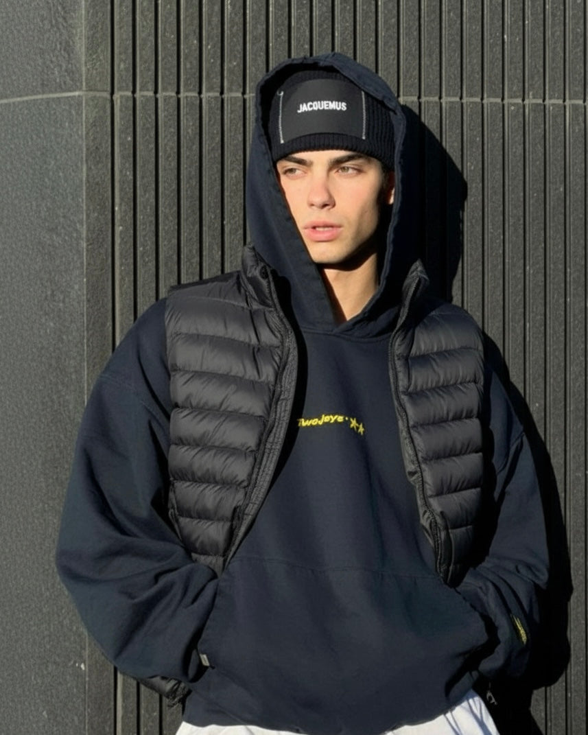 جاكيت بف اسود Jacket puffer