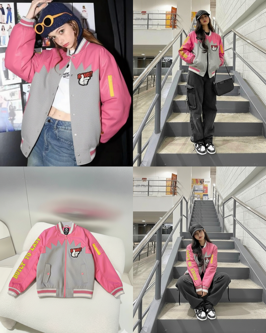 جاكيت جلد NASA Leather Jacket