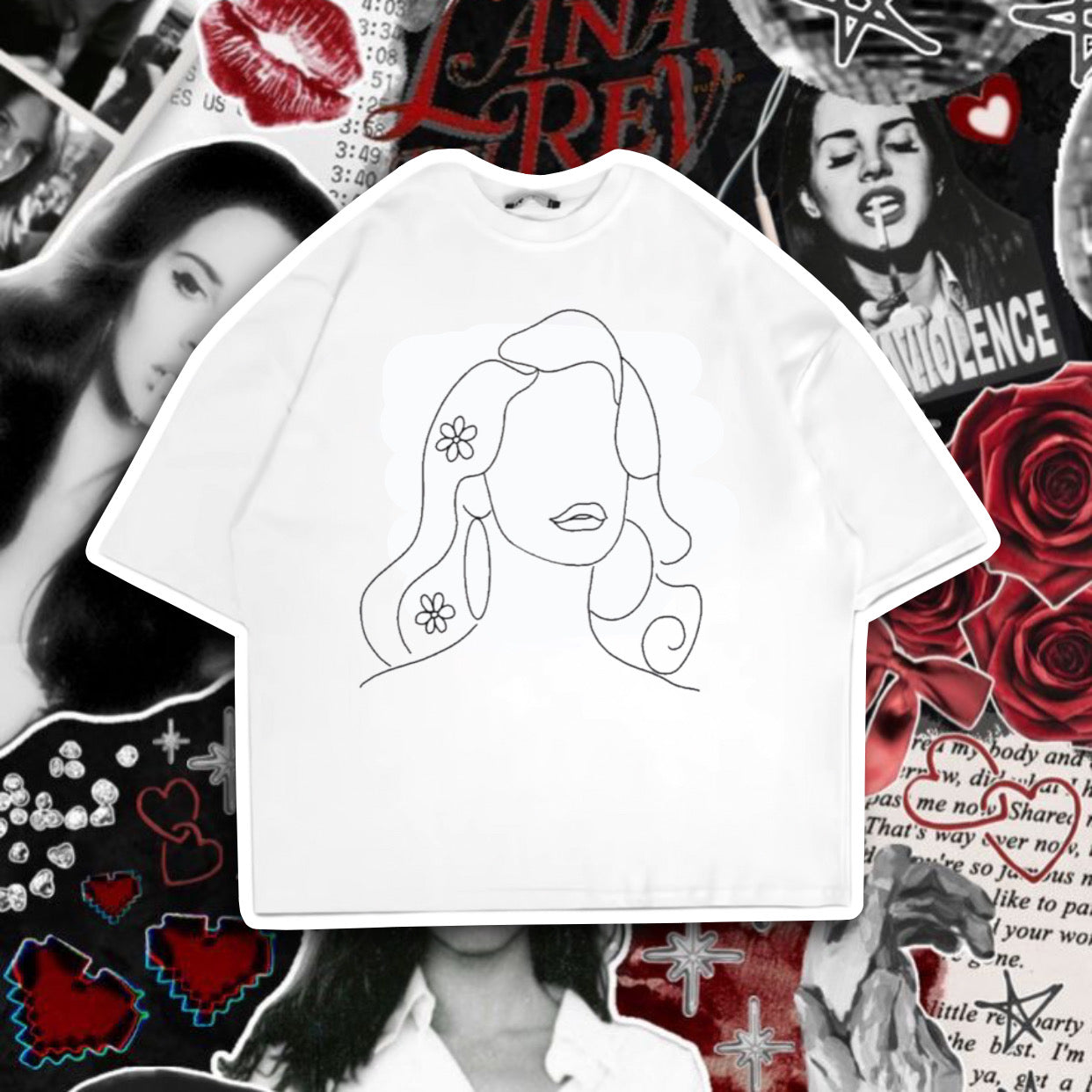 تيشيرت رسم لانا