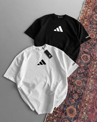 تيشيرت adidas ابيض شبابي بناتي