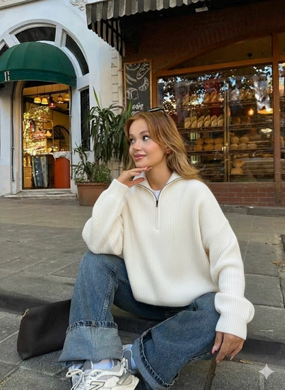 سويتشيرت زارا سحاب