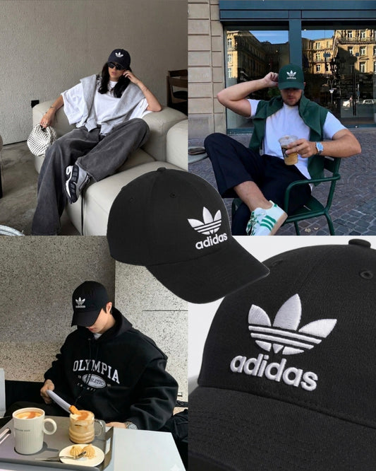 قبعة Adidas حياكة تطريز شبابي بناتي