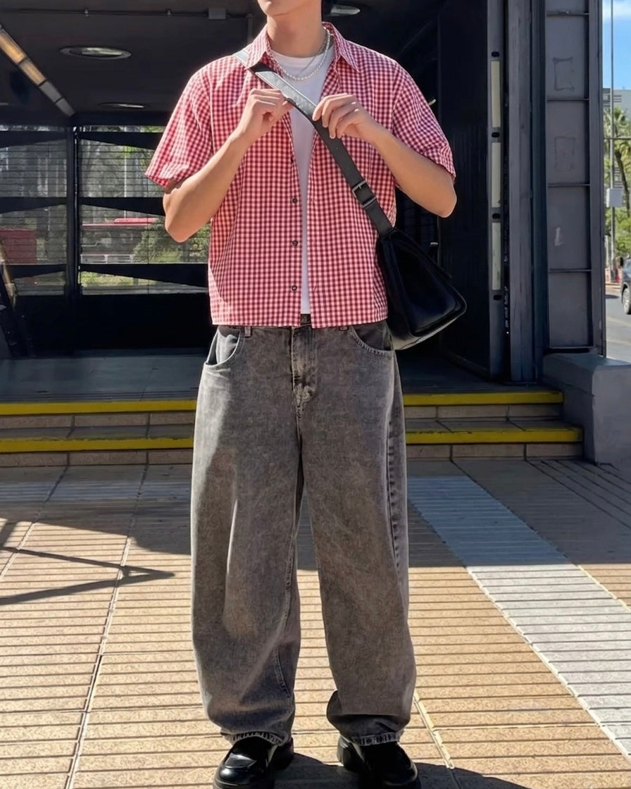 قميص بوكسي كت Fit شبابي بناتي