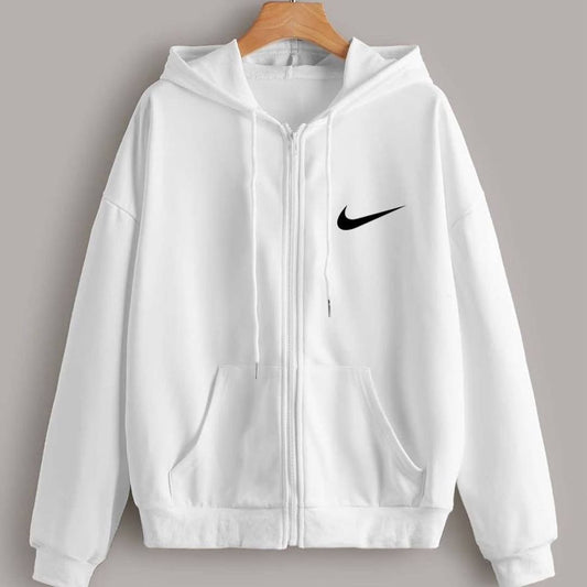 جاكيت نايك ابيض