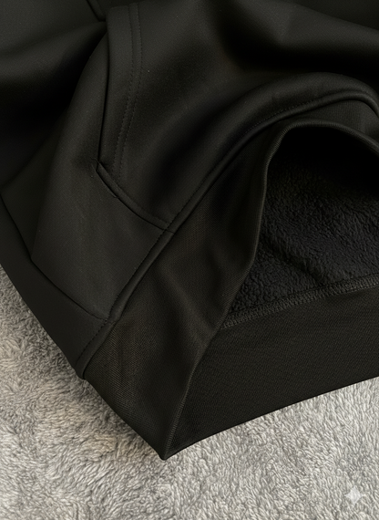 هودي بولو رجالي نسائي اسود