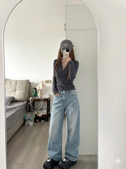 بنطلون جينز فنتج Vintage Jeans