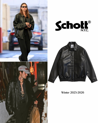 جاكيت نيويورك جلد Schott NYC