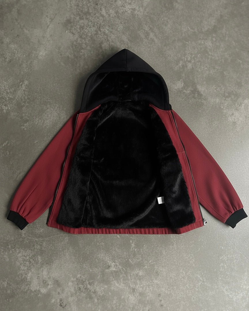 جاكيت ماروني فرو