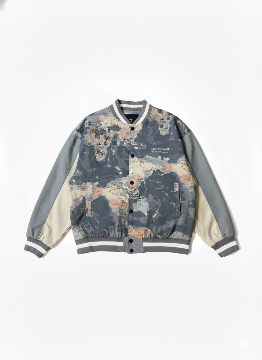 جاكيت جلد NASA Leather Jacket