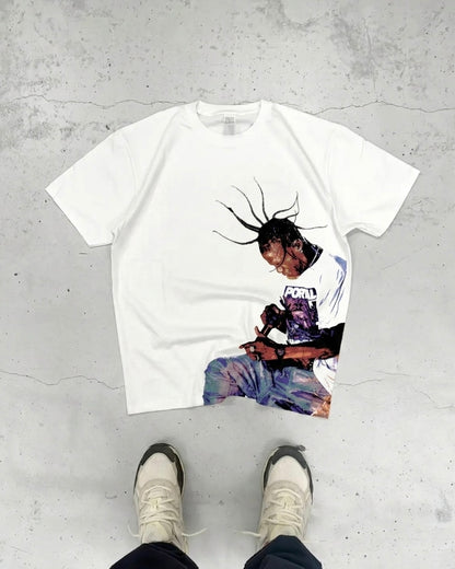 تيشيرت Travis Scott شبابي بناتي