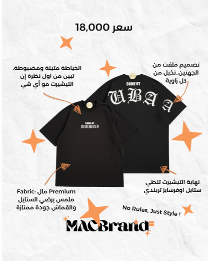 تيشيرت انجل اسود