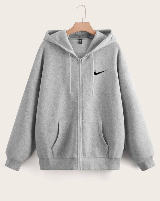 جاكيت نايك رصاصي