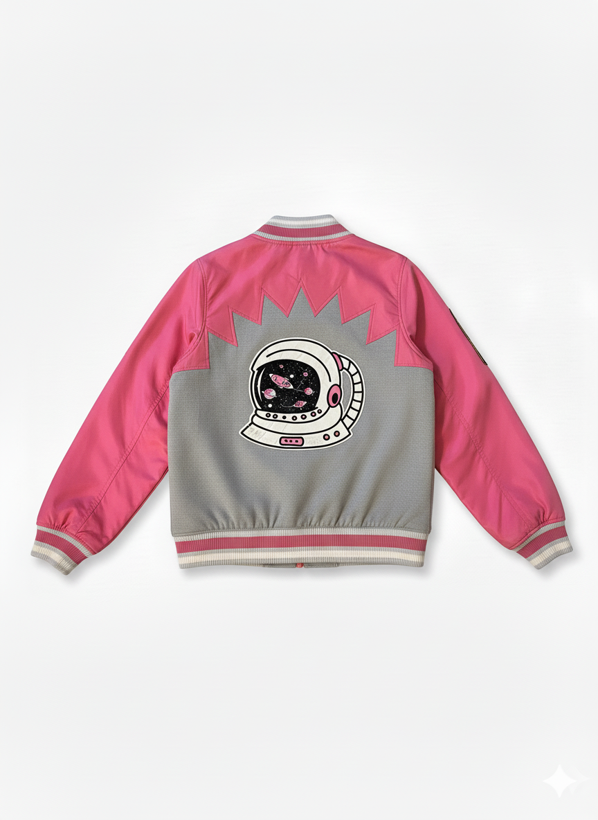 جاكيت جلد NASA Leather Jacket