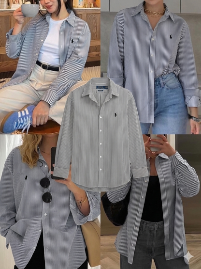 قميص Polo Striped